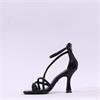 Una Healy Outlaw Glitter Strap High Heel - Vinyl